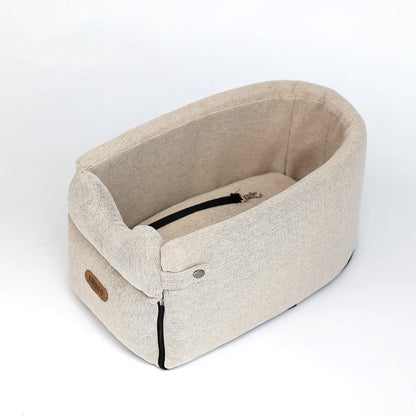 Car Central Dog Car Seat Bed Portable Dog Carrier for Small Dogs and Cats Safety Travel Bag Accessories Pet Products